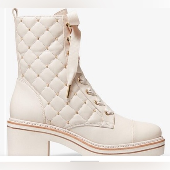 MK Quilted Leather boots, 6 - Picture 5 of 10